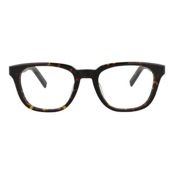 Berluti Mens Square/Rectangle Havana Havana Transparent Fashion Designer Eyewear